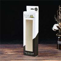 Boîtes cadeaux en carton pour sucettes pour bébés et enfants, forme allongée, avec clip, emballage personnalisé avec logo pour sucettes