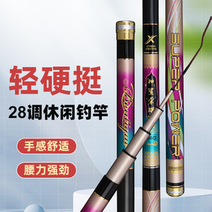 Caña de Pescar Telescópica God Shark Glory de 6m, Acción Media Rápida, para Pesca de Carpa en Estanques y Embalses - Product Image 2