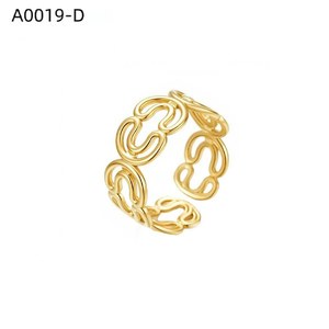 เอมี่ เอมี่แฟชั่นริง A0019 ผู้หญิง 925 ชุบเงินรูปหัวใจทันสมัยสวมใส่ทุกวันของขวัญเครื่องประดับ - Product Image 4