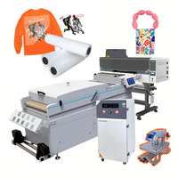 Fedar 24 pouces 600mm imprimante DTF entièrement automatique avec 4 têtes Epson encre pigmentée pour tissus casquettes t-shirt chaussures impression