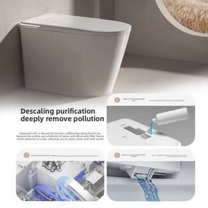 <span class=keywords><strong>WC</strong></span> automatique électronique intelligent à <span class=keywords><strong>prix</strong></span> de gros, bidet intelligent pour la maison avec télécommande, ensemble de salle de bain - Product Image 3