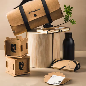 CARDSILK High-End Coffee Set <strong>Gift</strong> <strong>Basket</strong> for Corporate Events Business Conference <strong>Gifts</strong> Foreign <strong>Clients</strong>-Cork Stainless Steel - Product Image 5