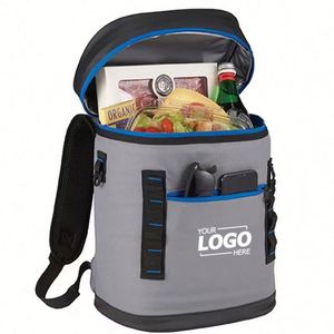 Custom <b>Backpack</b> Cooler - Leak Proof, Insulated <b>Water</b>-Resistant, Lightweight with Multi Pockets for Picnic & Lunch - Product Image 1