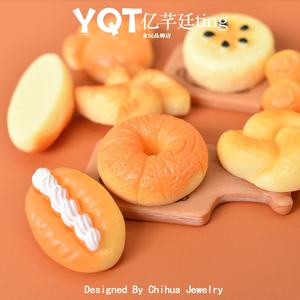 Offre Spéciale : Cabochons en Résine Effet Pain pour Décoration de Téléphone, Artisanat et Accessoires de Fabrication de Bijoux DIY - Product Image 4