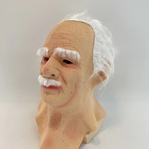 Halloween fête réaliste vieil homme visage perruque vieille femme masques de Noël jeune homme capuche <span class=keywords><strong>beau</strong></span> mec masque en latex - Product Image 1