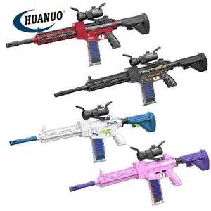 Hot selling M416 Toy Air Kids Electric Gun Weapons Machine Shooting Soft Bullet Gun With Magazine