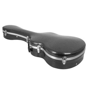 Haute qualité 39 pouces 41 pouces Durable classique <span class=keywords><strong>Folk</strong></span> <span class=keywords><strong>guitare</strong></span> étui aluminium ABS fibre de carbone motif cuir Instrument sac étuis - Product Image 1