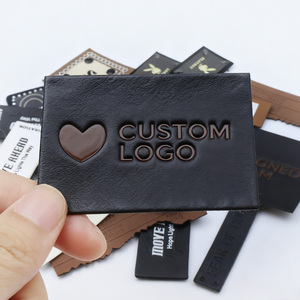 Maßgefertigter Vintage-Stil PU-Leder-<span class=keywords><strong>Patch</strong></span> Individuelles Design Nähetikett Jeans PU-Leder-<span class=keywords><strong>Patch</strong></span> für Kleidung - Product Image 1