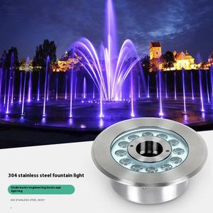 Parc fontaine lumière cour carré projecteur sous-marin en acier inoxydable coloré <span class=keywords><strong>piscine</strong></span> lumière <span class=keywords><strong>piscine</strong></span> outils de nettoyage accessoires - Product Image 6