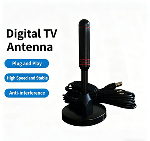 <span class=keywords><strong>Antena</strong></span> <span class=keywords><strong>de</strong></span> TV Digital Amplificada <span class=keywords><strong>de</strong></span> 20dBi con <span class=keywords><strong>Cable</strong></span> <span class=keywords><strong>de</strong></span> 5m/10m, Alimentación USB para DVB-T2 DTMB Freeview - Product Image 1