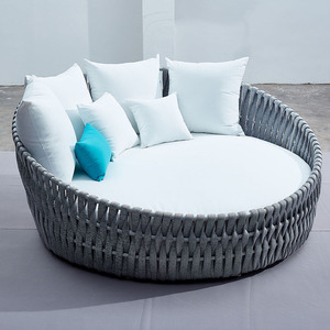 <span class=keywords><strong>Tumbona</strong></span> de aluminio resistente al agua y resistente a los rayos UV muebles de jardín al aire libre - Product Image 3