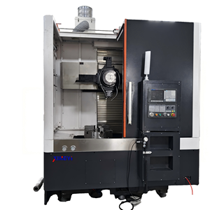 <span class=keywords><strong>Tour</strong></span> vertical CNC VTC800 adapté à la fabrication de disques de frein, de petites roues, de disques et d'autres composants de haute qualité - Product Image 1