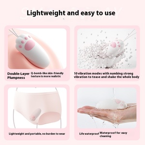Mystery <span class=keywords><strong>Girl</strong></span> Meow Fun Cat Claw Control remoto para huevo que salta masturbador de juguete sexual para mujeres - Product Image 4
