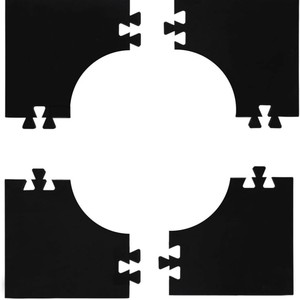 Anillo Protector para Tablero de Dardos EVA, 660 mm de Diámetro Exterior, Protección de Pared Absorbente de Impactos, Práctica de Tiro al Blanco - Product Image 5