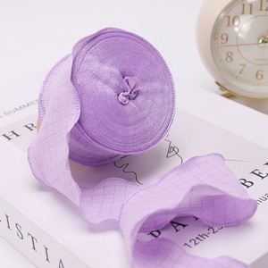 Ruban ondulé à bords froissés de 4 cm pour bouquets de gâteaux et emballages cadeaux – 10/50 yards/rouleau – Ventes flash - Product Image 5