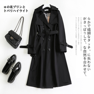 2024 Otoño Invierno venta al por mayor gabardinas largas mujeres estilo <span class=keywords><strong>militar</strong></span> de talla grande abrigos abrigo - Product Image 2