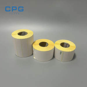 Manufacturer Custom Logistics Waybill Sticker Oil Resistant Thermal Label <b>Paper</b> <b>Rolls</b> for Shipping Barcode and Waybill Printing - Product Image 1