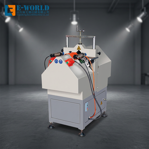 เครื่องตัดโปรไฟล์พีวีซี Eworld รุ่น V พร้อมมอเตอร์ความแม่นยำสูง  ใบเลื่อยตัดพร้อมระบบ PLC 380V 2.2KW สำหรับการผลิตประตูหน้าต่าง - Product Image 1