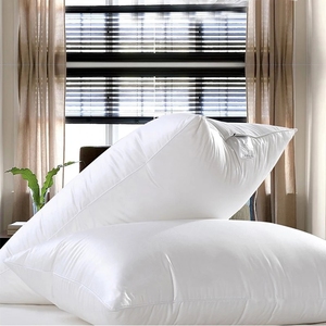 Wholesale Custom Luxury Hotel <strong>Soft</strong> Cotton Fabric Goose Down and Feather <strong>Pillows</strong> - Product Image 5