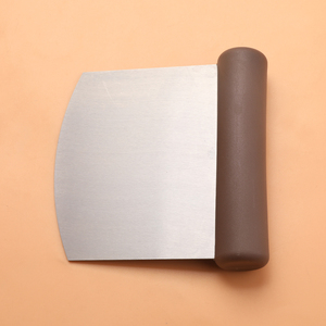 Thép không gỉ bột bột cắt đa sử dụng Pastry <span class=keywords><strong>Cutter</strong></span> bánh pizza bột Divider nướng băng ghế dự bị scraper với các cạnh tròn - Product Image 5