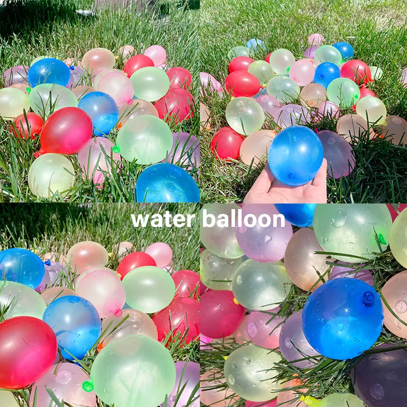 New Design Water Balloons 111pcs / Pack Balloon Self Sealing Party Quick Fill Water Balloons for Summer Relax OutDoor