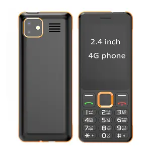 低价，简单通用定制品牌4g VoLte大按钮酒吧功能手机2.4英寸双卡双待机手机