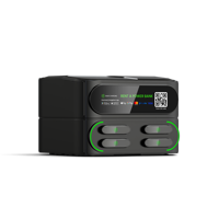 Station de recharge mobile logo personnalisé Power Bank Distributeurs automatiques d'électricité Partage empilable Powerbank Kiosque de location avec Pos