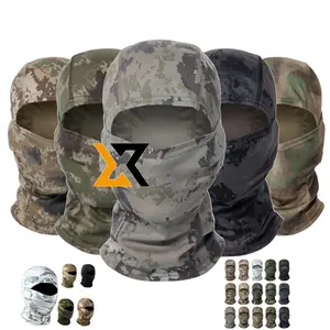 Máscara protectora táctica negra Tpe de liberación rápida para Paintball, accesorios para deportes al aire libre, caza, tiro, ciclismo
