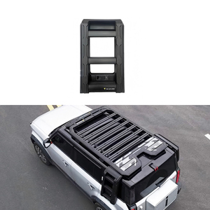 Escalera Lateral Plegable de Aleación de Aluminio Jaecoo J6 para Chery ICAR 03 (2024-), Accesorio Negro para Techo de Auto - Product Image 1