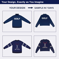 Pull en Coton 100% Personnalisé avec Logo, Col en V, Style Preppy pour Femme, Idéal Golf, Tennis, Sports, Club, Tricot de Haute Qualité, OEM