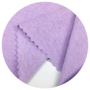 1545# Factory direct selling cheap 100 pure cotton linen knitted fabric for long sleeve t-shirts