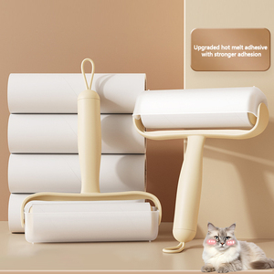 Nhà Máy Bán buôn Pet grooming Sản phẩm có thể gập lại Cat Pet tóc Remover Con lăn Sticker Pet Remover bàn chải - Product Image 1