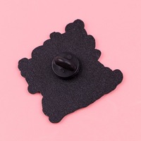 Pin Logam Grosir Motif Kartun Hewan Lucu, Bros Inspirasi Kutipan, Pin Enamel Suvenir untuk Pakaian dan Tas, Tersedia dalam Stok