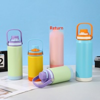 Prix d'usine – Nouvelle gourde isotherme portable en acier inoxydable, écologique et personnalisable, pour voyages d'affaires, maintien au chaud 6-12 heures