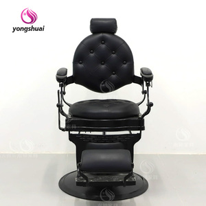 Modern Erkek Kuaför Koltuğu, <span class=keywords><strong>Salon</strong></span> Şekillendirme Berber Dükkanı Saç Salonu Koltuğu, Metal Malzemeli Güzellik Kuaför Koltuğu - Product Image 4