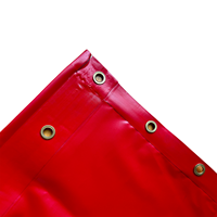Bâches de camion résistantes aux intempéries avec œillets en laiton/acier Bâche de clôture temporaire en PVC avec tube Bâche de toit personnalisée Fabricant