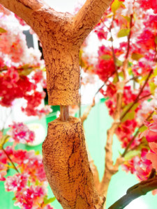 Arbre artificiel de fleurs de <span class=keywords><strong>cerisier</strong></span> <span class=keywords><strong>japonais</strong></span> Sakura rose luxueux de 200 cm, coloré, pour la décoration de magasins, d'hôtels, de mariages et de festivals - Product Image 5
