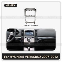 Écran 9 pouces pour Veracruz 2007-2012, autoradio manuel avec climatisation, cadre GPS universel LHD/RHD noir, kit Canbus, garantie 1 an, amplificateur RGB, DSP, FM, SD