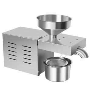 Nhỏ nhà nhỏ sử dụng hạt hướng dương dừa cọ ô liu lạnh vít ép dầu máy - Product Image 2