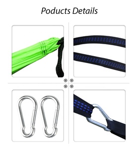 KingGear-hamaca portátil de nailon para acampada al aire libre, para playa, jardín, árbol, acampada, con mosquitera - Product Image 6