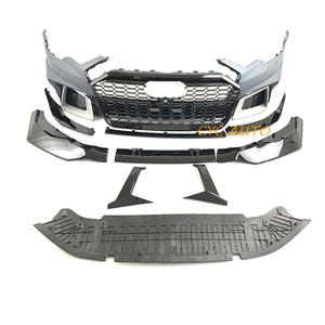 Kit carrosserie complet C8 A6, pare-chocs avant et arrière, mise à niveau RS Look pour <span class=keywords><strong>Audi</strong></span> A6 2019 2020 2021 <span class=keywords><strong>2022</strong></span>+ - Product Image 4