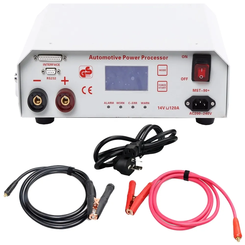 Factory price mst90 Auto car battery charger MST 90+ 14V/120 Auto car ECU programming/coding voltage stabilizer