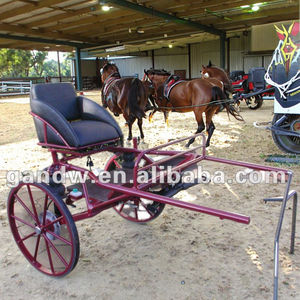 Chariot de compétition en acier Sulky Pony-Drawn - Product Image 3