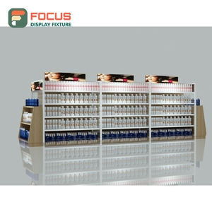 Freestanding Wig Display Counter Glass Showcase Drawer Integrated Shelf Shop Display Counter - Product Image 1