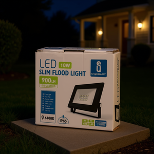 Projecteur LED Slim 10W 900Lm IP65 Alimenté par Courant Alternatif Éclairage Extérieur Modèle 198275 Fabriqué en Espagne - Product Image 3