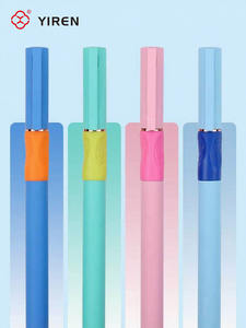 Yiren थोक स्कूल कार्यालय की आपूर्ति जेल पेन सेट कस्टम नरम पकड़ बदलने योग्य फव्वारा पेन - Product Image 3