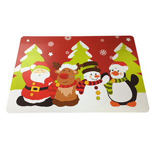 Bán buôn vòng hình chữ nhật lục giác in PVC PP nơi Mat <span class=keywords><strong>Silicone</strong></span> mỏng nhựa Mat Bảng placemat - Product Image 4