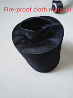 Soufflet de cylindre hydraulique de protection de machine de CNC