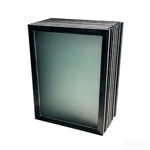 Panneau d'étanchéité en verre anti-poussière pour portes de réfrigérateurs à froid sec avec maintien de l'intérieur propre - Product Image 6
