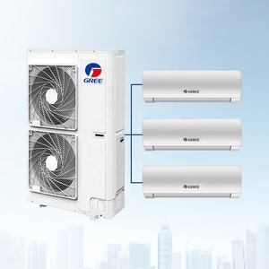 Gree 36000 Btu 가정용 중앙 에어컨 시스템 DC 인버터 VRF 에어컨 멀티 존 AC 카세트 덕트 팬 코일 - Product Image 1